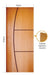 Folha De Porta 210x70cm Hdf Frisada Modelo 193 Mapaf Wt 2