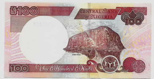 Fk Billete Nigeria 100 Naira 2011 Excelente Sin Circular. 1