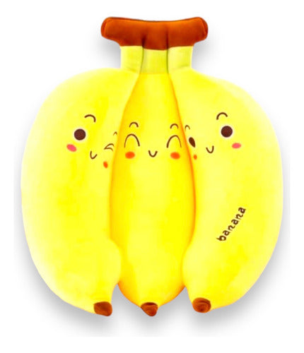 Valcas Plush Banana Toy - Soft Imported Fruit 0