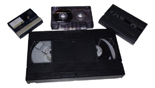 Digitalización Casete Vhs C Mini Dv Super 8 Hi8 Vinilo 0