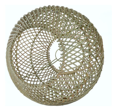 Artesanal Rattan Ball Lampshade, Pack of Two 3