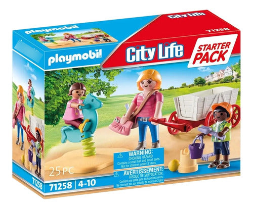 Playmobil City Life Educator with Cart 25 Pcs 71258 Febo 1