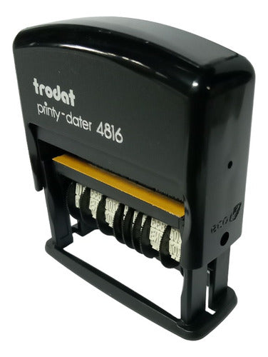 Trodat Double Date Stamp Printy 4816 with 1-Line Impression 1