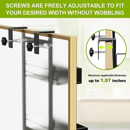 Thideewiz 4-Level Shower Door Cart 2