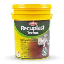 Recuplast Techos Imperme. Blanco X 10 Lts +pincel Envios 2