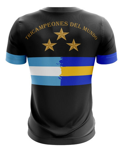 Sublimated World Champion Tricampeón Soccer Jersey - Sublime Indumentaria 1