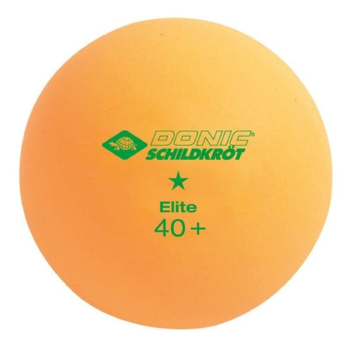 Donic Schildkrot Elite 1 Star Ping Pong Balls - Pack of 6 3