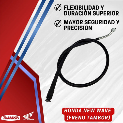 Honda Original Speedometer Cable for New Wave Drum Brake 4