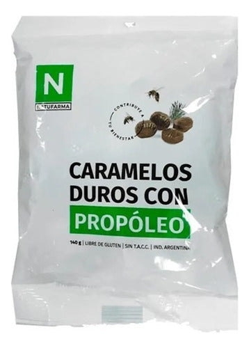 Natufarma Hard Candies with Propolis X 140g 0