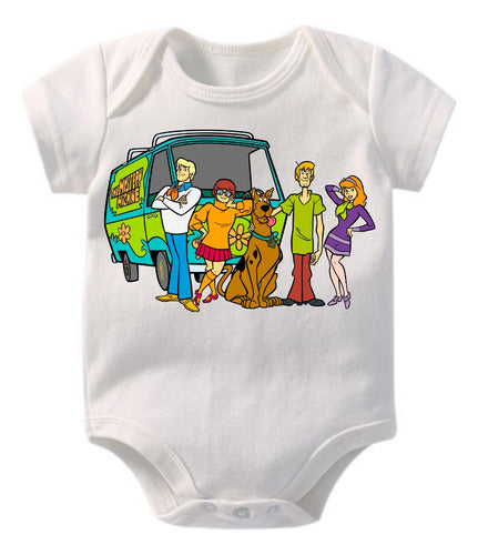 Baby Bodysuit Scooby Doo, Various Sublimated Designs 2