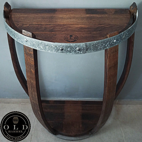 OLD BARREL - VIEJO BARRIL Entrance Console Table 3