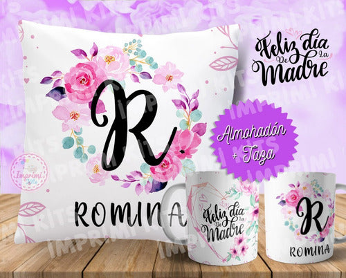 Plantillas Día De La Madre Tazas Y Almohadones Sublimar #2 7