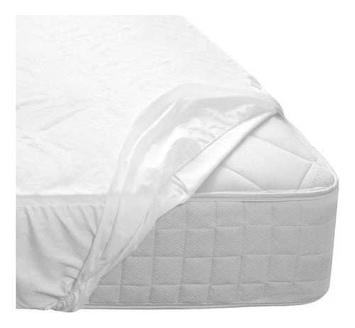 CUBRE PVC Mattress Protector with Elastic for Crib 120 x 60 x 14 0