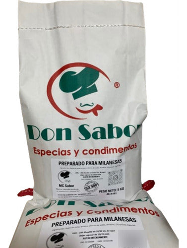 Don Sabor Integral For Breading Schnitzels X 10 Kg 0