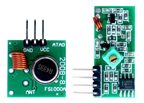 RF Transmitter Receiver Module 433MHz Development Kit 1