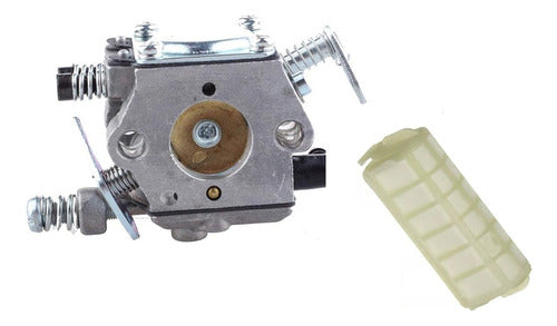 Carburetor + Air Filter for Stihl Ms210 Ms230 Ms250 0