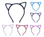 Manzana Cotillon Combo Cat Headbands - Assorted Pack of 12 Units 0