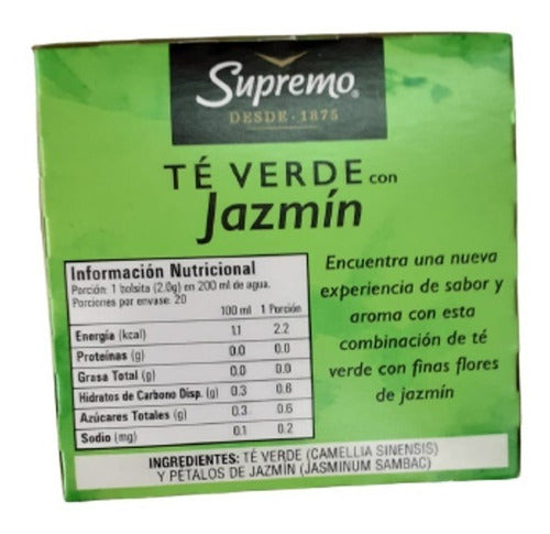 Te Verde Jazmín Supremo 1