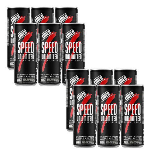 Speed Unlimited Energy Drink 250ml Pack X12 - Gobar® 0