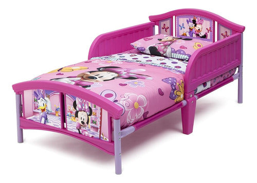 Delta Children Disney Minnie Mouse Plastic Toddler Bed 1