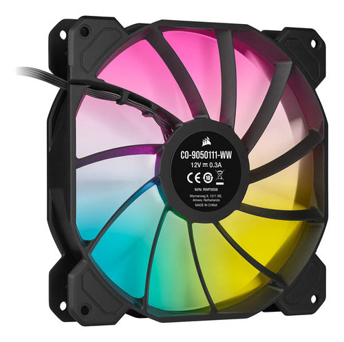 Corsair iCUE SP140 RGB Elite Performance Dual Fan Kit - 140mm Black 2