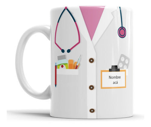 El Club De La Estampa Ceramic Mug for Doctors with Gift Box 0