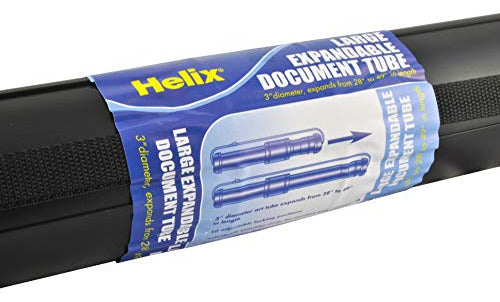 Maped Helix Large Expandable Document Tube - 3 Inch Diameter 0