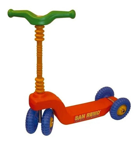 Plastic Skateboard with 4 Wheels, San Remo for Kids 3