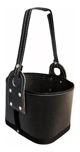 Premium Eco Leather Mate Set Carrier Basket 16