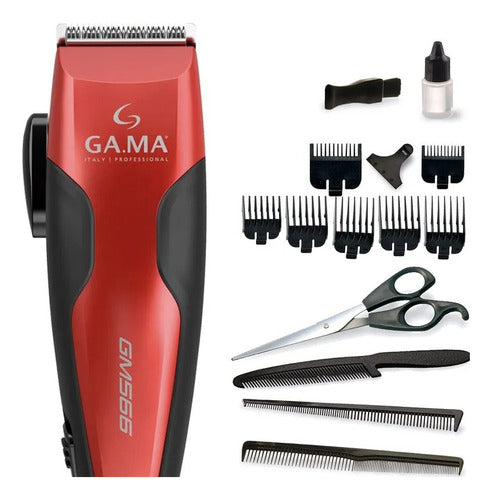 GA.MA Italy Hair Clipper Body Beard Family Cord Accessories (06) Trimmer Electric Machine Powerful - Warranty 0