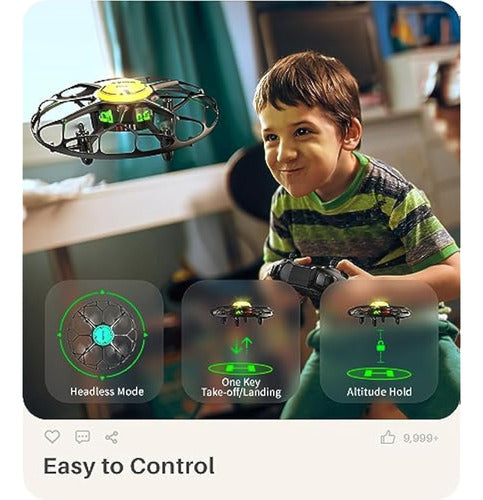 Syma Dron Para Niños Con Led, X660 Mini Quadcopter 2