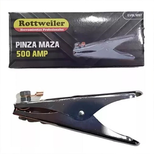 Pinza Maza Para Soldadora 500 Amp Rottweiler Evol1097 2