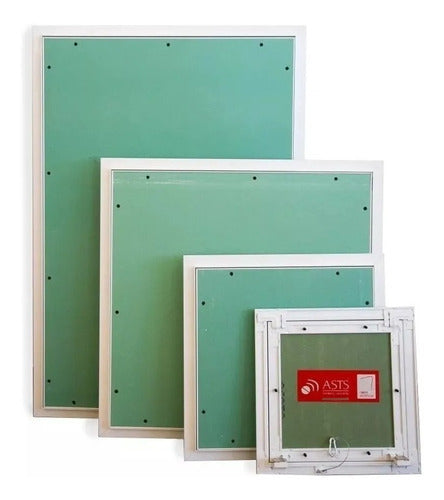 ASTS Inspection Access Door Trap Cover 60x60cm for Durlock Walls and Ceilings 6