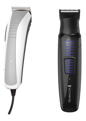 Combo Remington Kit De Corte Pg6125 + Corta Cabello Hc4050 0