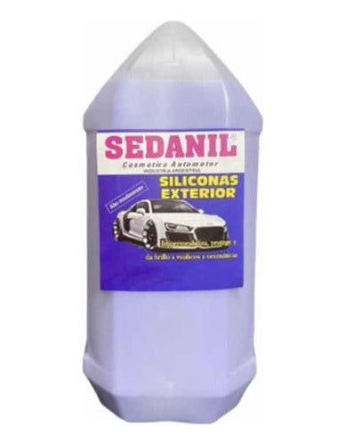 Sedanil Premium Blue Gel Silicone for Plastics and Tires - 5L 0