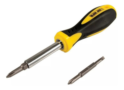 Professional Reinforced Screwdriver with Soft Grip Handle 6-In-1 by La Cueva 1