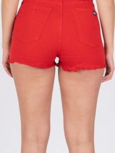 CataMa Short Rojo Elastizado 34 Al 50 1