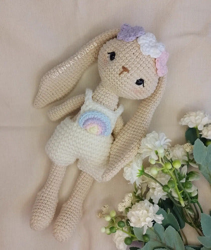 Luenna.tejidos Bunny Comfort Doll Amigurumi Crochet Baby 2