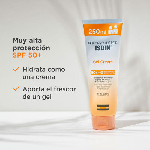 Isdin Fotoprotector Gel Cream Fps 50 250ml 1