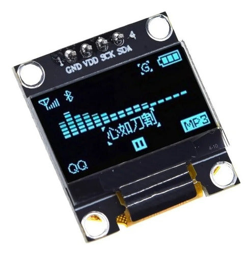 LAB1 TECH Pantalla Oled Display 0.96 Azul 128x64 I2c Ssd1306 Arduino 0