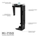 Mount-It! Mountit CPU Under Desk Mount Computadora Torre Soporte Ajust 4