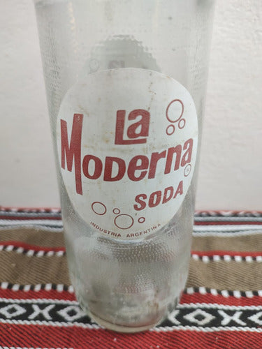 Antigua Botella De Soda La Moderna 1