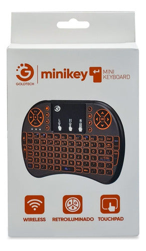 Goldtech Mini Wireless Backlit Keyboard 3