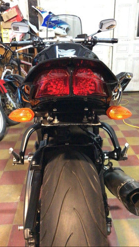 Porta Patente and Turn Signals Fender Eliminator Yamaha FZ1 FZ8 Sport 6