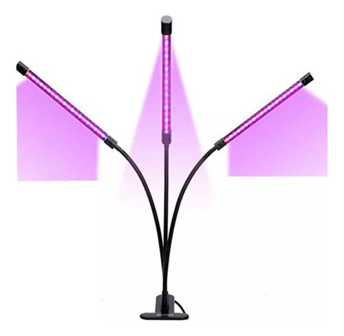 Macarons Bazar Full Spectrum LED Grow Light with Adjustable Clip 0