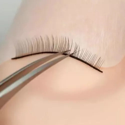 Practice Eyelash Hair by Hair Makeup Kit with Mannequin 4