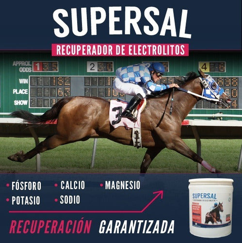 Laboquimica SRL Supersal X 1.5kg 25 Doses, Electrolytes Chia + Professional Consultation 1