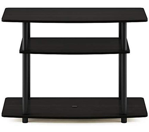 Furinno 13192EXBK TurnNTube Tool-Free 3-Tier TV Stand 2