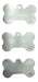 Luna Accesorios Dog Tags S/grave Bone With Clover Heart Paw 90u 0