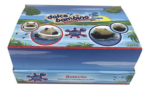 Dolce Bambino Juego Para Baño Botecito Animalito Gato 2